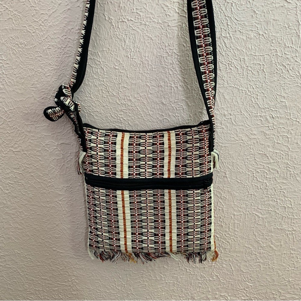Guatemalan artisan textile woven crossbody purse